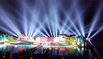 GBR in Guangxi ＂dream. Bama＂ large outdoor real performance